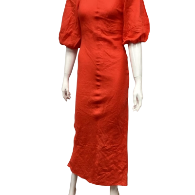 Seed Womens  Size 4 Maxi Dress Red 