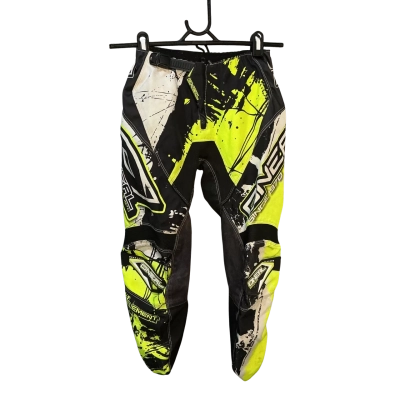 ONEAL Youth  Size US 8-10 Motocross Pants Black  / Green / White 