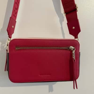 Country Road Womens Cross Body Bag Pink/Cherry