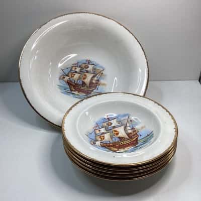 Nelson Ware - Westward Ho, Set of 6