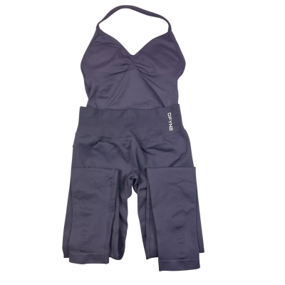 DFYNE Top & Leggings - Grey Purple Size XS