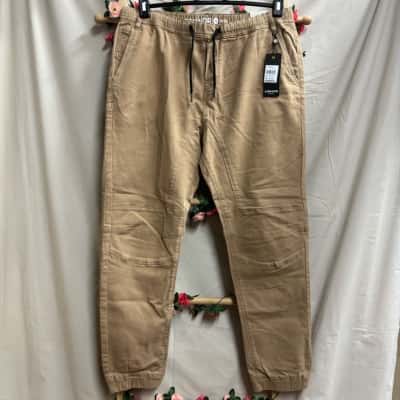 Mens Connor Cuffed Chinos Size 36 RRP $69.99