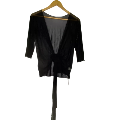 Thompson Womens  Size L Cardigan Black  