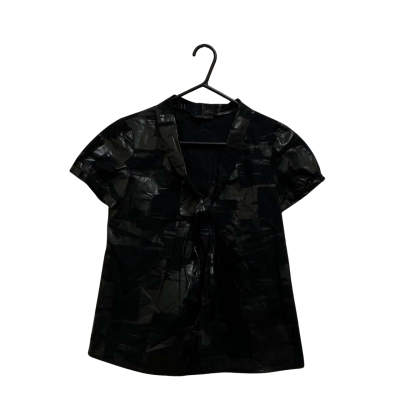 Cue Womens Short Sleeve Tops Size 6 Black  