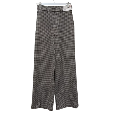 Uniqlo Womens Wide Leg Pants Size XXS Gingham - New with Tags