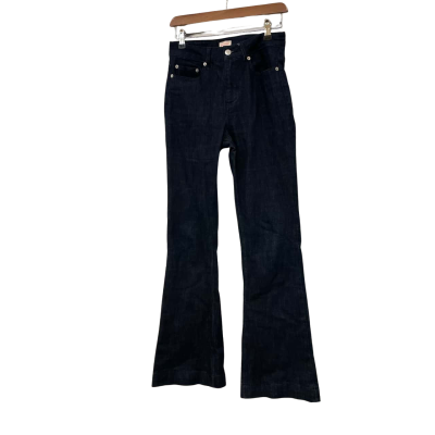 Gorman Womens  Size 8 Bootcut Jeans Navy Blue 