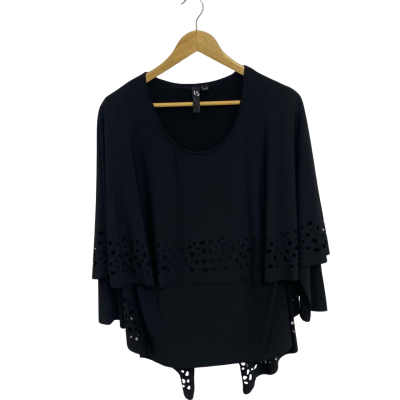 TS Womens  Size XXS Black  Top