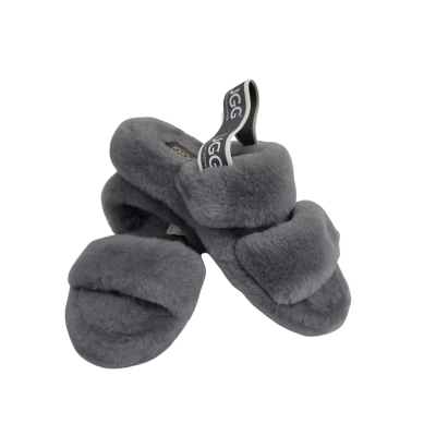 UGG Oh Yeah Womens  Size 6 Grey slides