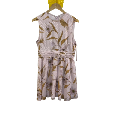 Ted Baker Womens  Size 3 Floral / Pink Dress