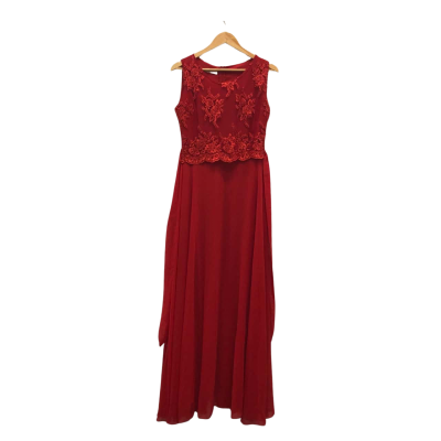 Nezz Line Womens  Size 40 Maxi Dress Red 