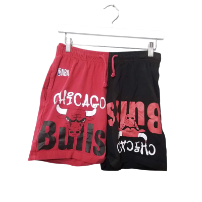 NBA Mens Size XS Tailored Shorts Black  / Red 