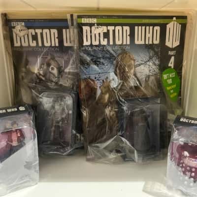 Dr Who Figure Collection - 2 Magazines and 4 Figures