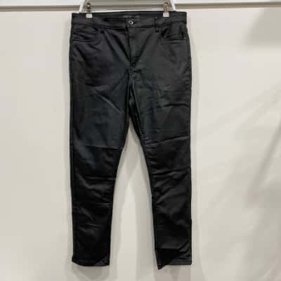 Liz Jordan Womens  Size 16 Skinny Jeans Black  