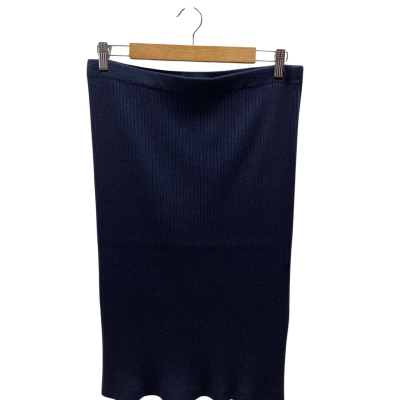 Sportscraft Womens  Size L Navy Blue Skirt
