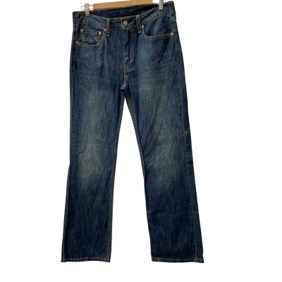 Levis Men's 527 Slim Boot Cut Jeans Dark Blue