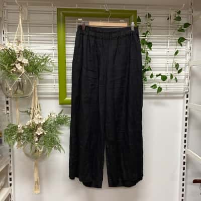  Metta Melbourne Womens  Size 2 Culottes Black  