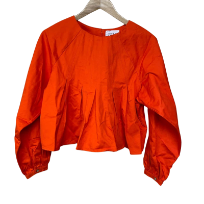 Brand New - Bird & Knoll Pleat Top - Sized L 