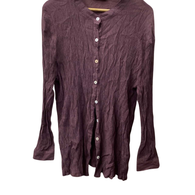 White Fox Womens  Size L / M Maroon 