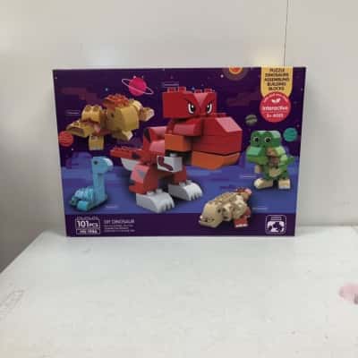 DIY Dinosaur Puzzle Assembling Building Blocks NEW