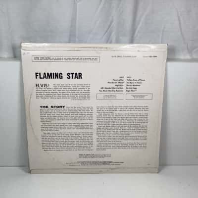 Elvis - flaming star vinyl