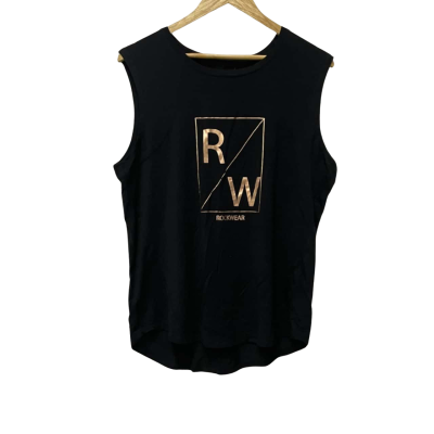 Rockwear Womens  Size 12 Sleeveless Top Black  
