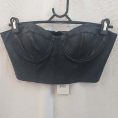 Bardot Womens  Size 12 Sleeveless Top Black  