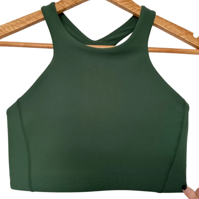 AJE.ATHLETICA Size 8 Green Sports Bra