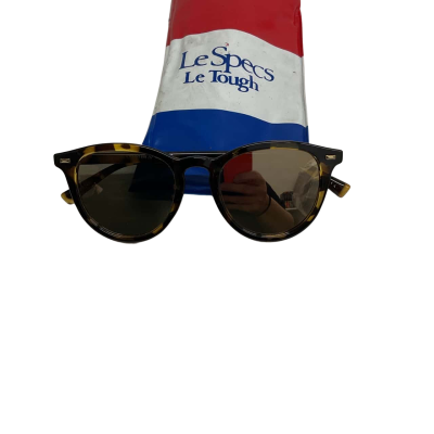 LE SPECS - Fire Starter Sunglasses, Gold lenses 