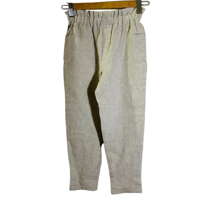 AERE MINI Kids Size 6 Pants Beige 