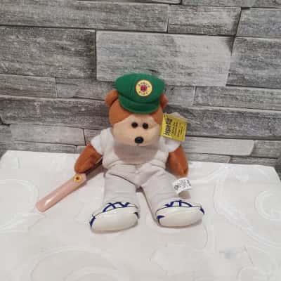 beanie kids ashes the cricket bear 