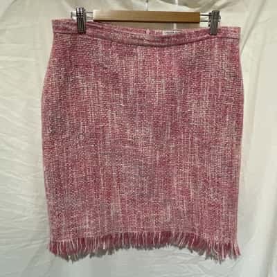Chelsea Design Skirt Size 12 Pink  