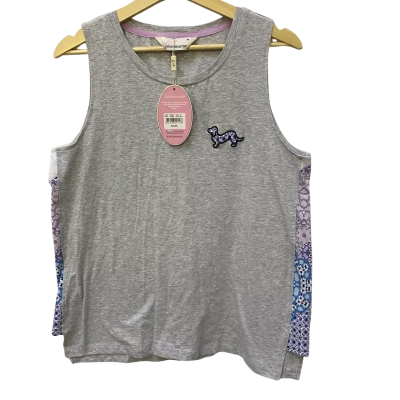 Peter Alexander Womens  Size M Pyjamas Top Grey 