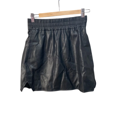 Henne Womens  Size 8 Mini Skirt Black  