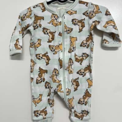 Disney's Kid's Size 000 Jumpsuit - Chip n Dale