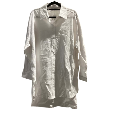  BNWT Venom Emilio Mens  Size M / S “Risky Business” Long Sleeve Shirt White RRP $79.95