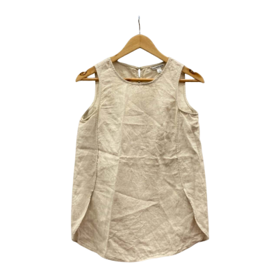 Country Road Womens  Size 6 Sleeveless Top Beige / Brown / Natural / Other 