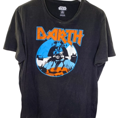 Star Wars Darth Vader Mens  Size XXXL Printed Shirt Black  