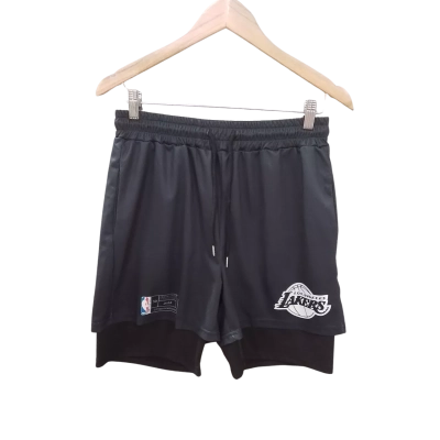 NBA Mens Size S Shorts Black  