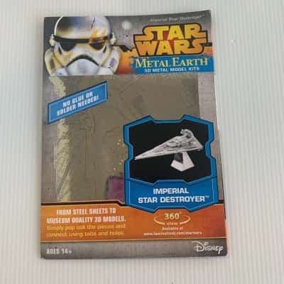 Star Wars Metal Earth 3D Metal Model Kit - Imperial Star Destroyer - Brand New Sealed