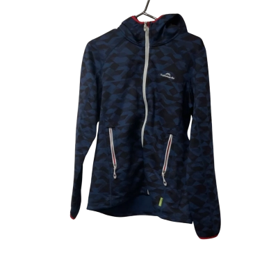Mens Kathmandu Size 12 Hood Jacket Black  / Navy Blue 