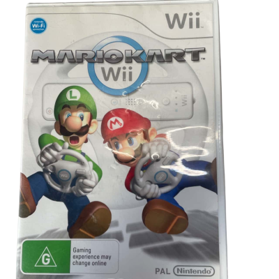 Nintendo Wii Mario Kart game 