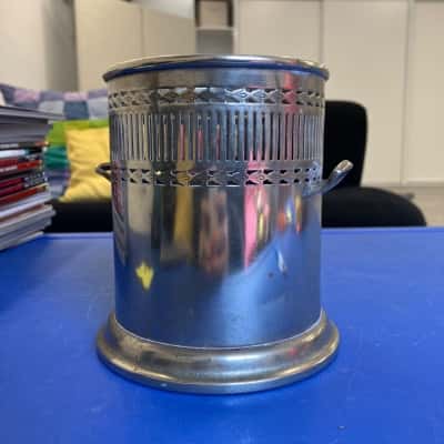 Vintage Silver Plated Wine Bottle Holder EPNS