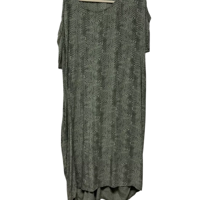 Moda Made in Italy One Size Kaftan style dress Green 