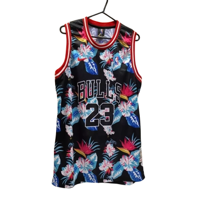 Mitchell & Ness Chicago Bulls #23 Michael Jordan Floral Swingman Jersey 2XL BNWT #NBA #MichaelJordan #ChicagoBulls #MitchellAndNess