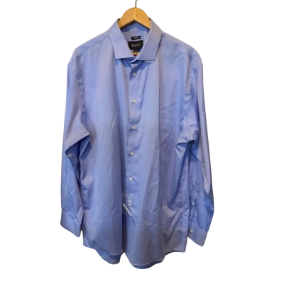 Kenneth Cole Mens Blue / Pinstriped 