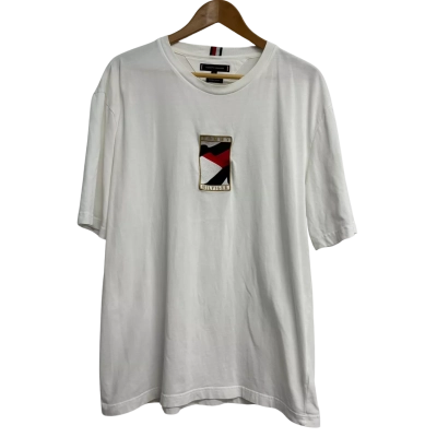 Tommy Hilfiger Mens Size XXL White T-Shirt 