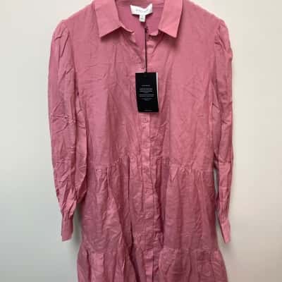 Witchery Womens  Size 12 Casual Dress Pink  
