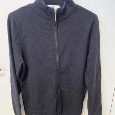 New Zealand natural clothing Womens  Size 14 Fur Coat Black  