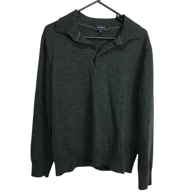 Gazman Mens  Size XL 100% Merino Wool Collared Jumper  