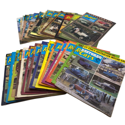 28x 1970’s ‘Restored Cars’ Magazines